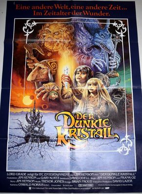 Der Dunkle Kristall Jim Henson A 1 Original Kinoplakat - ca. 60 x 84cm