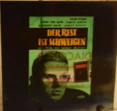 Der Rest ist Schweigen Hardy Krüger Original Kino-Dia / Film-Dia / Diacolor /