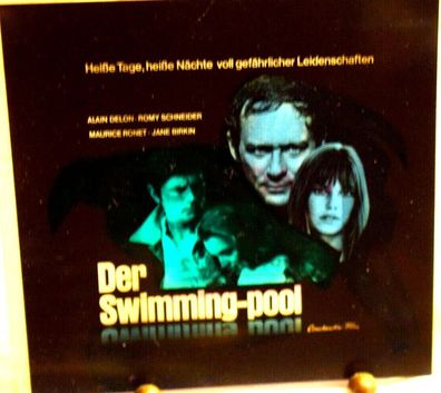 Der Swimming-Pool Romy Schneider Original Kino-Dia / Film-Dia / Diacolor /
