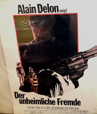 Der unheimliche Fremde Alain Delon A 1 Original Kinoplakat 60/84