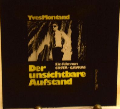 Der unsichtbare Aufstand Yves Montand Original Kino-Dia / Film-Dia / Diacolor /