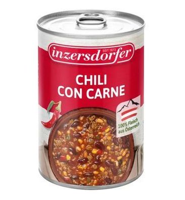 Chili Con Carne 400g Inzersdorfer - 4 Varianten/ Stückzahlen