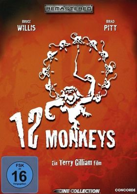 12 Monkeys - Ein Terry Gilliam Film - Remastered DVD Bruce Willis, Brad Pitt