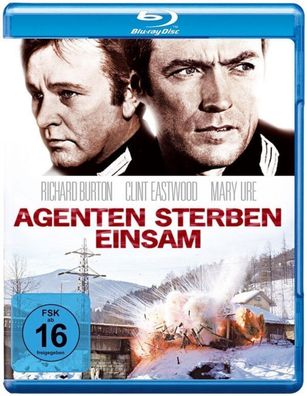 Agenten Sterben EINSAM Richard Burton CLINT Eastwood Blu-ray NEU OVP