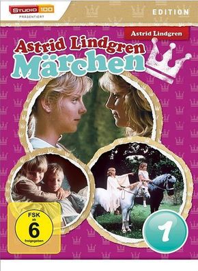 Astrid Lindgren Märchen - Pippi, Karlsson & Lotta - DVD / Neu/ OVP