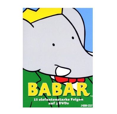 Babar - Der kleine Elefant - Vol. 1-3 Sammlerbox 3 DVDs | Deutsch/ NEU/ OVP