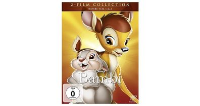 BAMBI 1-2 FILM Collection TEIL 1 & 2 DVD BOX DISNEY Classics Deutsch