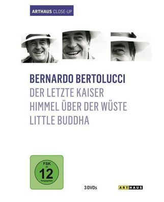 Bernardo Bertolucci - Arthaus Close-Up - 3 Spielfilme DVD-BOX NEU/ OVP