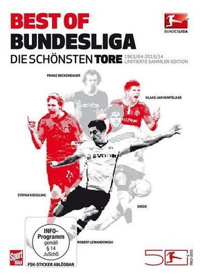 Best of Bundesliga - Die schönsten Tore 1963 - 2014 (6 Discs) DVD/ Neu/ OVP
