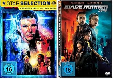 Blade Runner und Blad Runner 2049 Harrison Ford Ryan Gossling - DVD OVP NEU