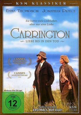 Carrington - Liebe bis in den Tod mit Emma Thompson, Steven Waddington DVD