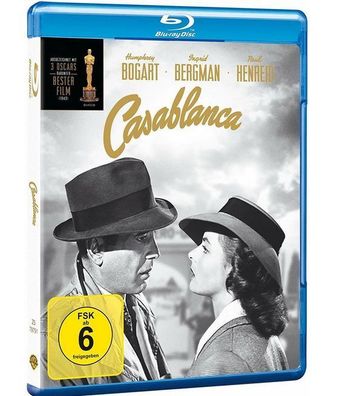 Casablanca mit Humphrey Bogart und Ingrid Bergman - Blu-ray Neu/ OVP
