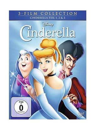 Cinderella Triologie Teil 1, 2 & 3 [3 DVDs] - 3 Film Collection - NEU & OVP