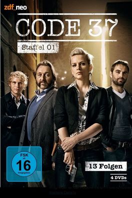 CODE 37 - Staffel 1 Veerle Baetens 4 DVD NEU OVP