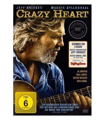 Crazy Heart mit Jeff Bridges und Maggie Gyllenhaal - DVD - NEU/ OVP