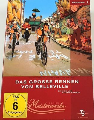 Das große Rennen von Belleville (Tour de France Trickfilm) DVD NEU OVP