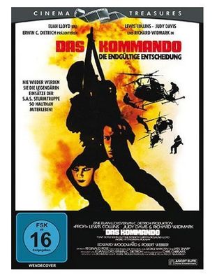 DAS Kommando-cinema Treasures-lewis Collins, Richard Widmark DVD/ NEU/ OVP
