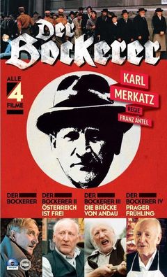 Der Bockerer 1-4 (Teil 1 + 2 + 3 + 4) Karl Merkatz 2erDVD BOX/ NEU/ OVP