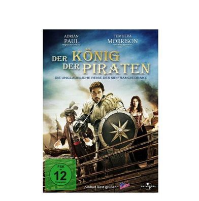 Der König der Piraten - Die unglaubliche Reise des Sir Francis Drake DVD/ OVP/ NEU