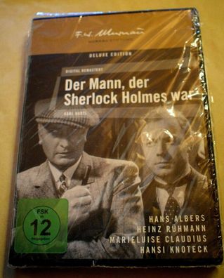 DER MANN, DER Sherlock HOLMES WAR mit Heinz Rühmann/ Hans Albers- DVD - NEU & OVP