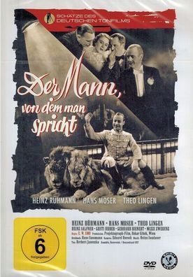 DER MANN, VON DEM MAN Spricht - Heinz Rühmann, Hans Moser, T. Lingen DVD NEU OVP