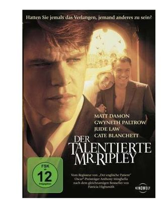 Der talentierte Mr. Ripley mit Matt Damon und Jude Law - DVD - NEU/ OVP