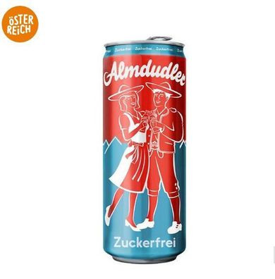 Almdudler Kräuterlimonade Zuckerfrei 0,33L 3 Stückzahlen