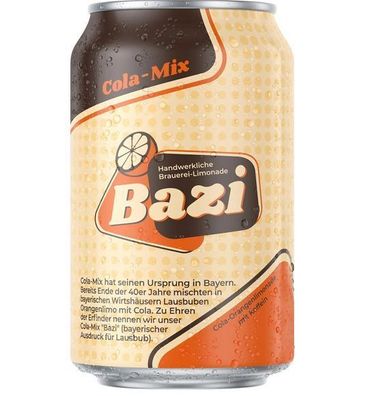 Cola Mix Bazi Spezi 0,33L Dose, 12 oder 24er Pack 2 Varianten Einwegpfand