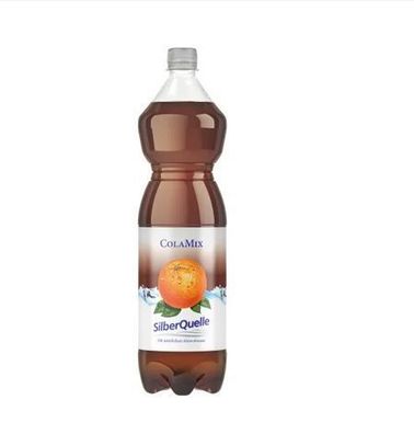 Cola Mix Spezi Limonade Erfrischungsgetränk Mineralwasser Silberquelle 1,5L