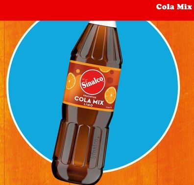 Cola Orange Mix Sinalco Zucker Frei 1,25l Vegan