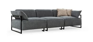 Wohnzimmer Textil Sofa 3 Sitzer Luxus Möbel Sitz Design Couch Lounge neu