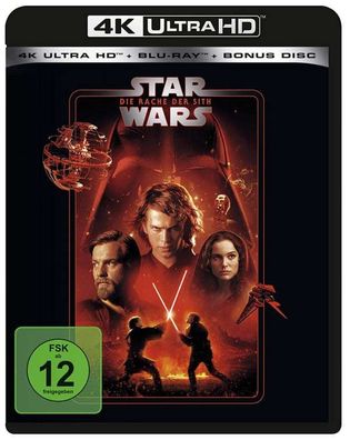 Star Wars #3: Die Rache der Sith (UHD) Min: 146DD5.1WS 3DISC - Fox - (Ultra HD ...