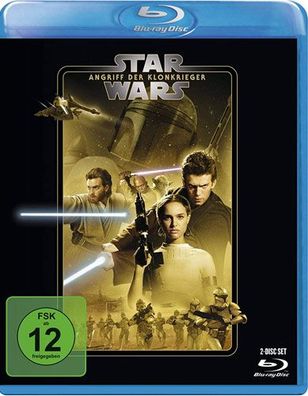 Star Wars #2: Angriff d. Klonkrieger (BR) Min: 147/ DD5.1/ WS 2DISC - Fox - (Blu-r...