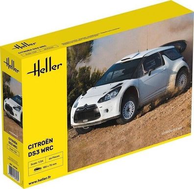 Heller Citroen DS3 WRC in 1:24 1000807580 Glow2B 80758 Bausatz