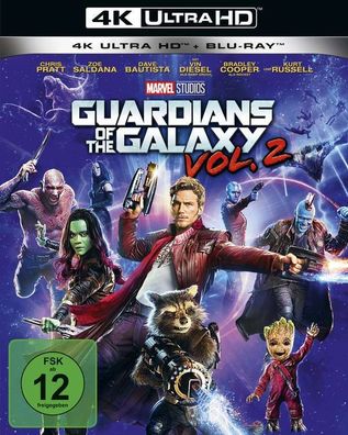 Guardians of the Galaxy #2 (UHD + BR) Min: 140DD5.1WS 4K Ultra, 2Disc - Disney ...