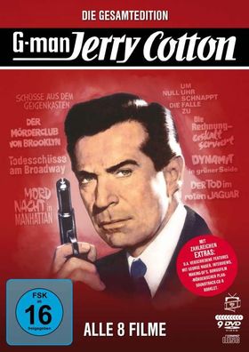 Jerry Cotton - Die Gesamtedition (8 Filme) - ALIVE AG - (DVD Video / Thriller)