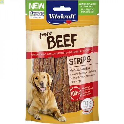 Vitakraft Beef Strips Rindfleischstreifen 80 g