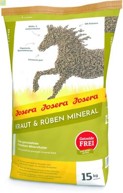 Josera Pferd Kraut &amp; Rüben Mineral 15 kg