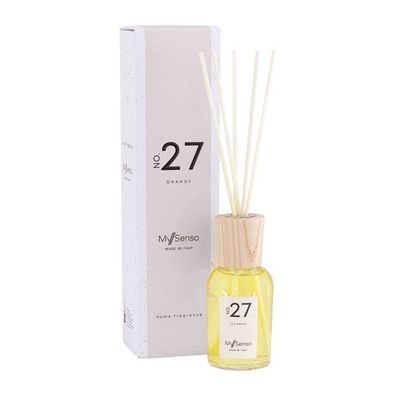 Diffuser Premium 100 ml N°27 Orange, My Senso, Raumduft, inkl. 5 Faserstäbchen, Dufts