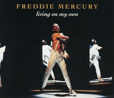 Maxi CD Cover Freddie Mercury - Living on my own