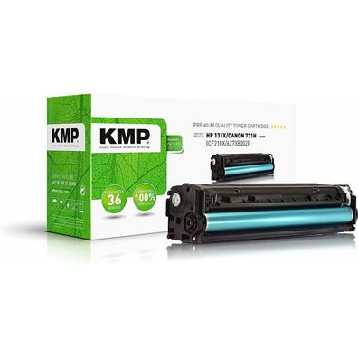 KMP H-T171 schwarz Toner ersetzt HP 131X; Canon 731H(CF210X; 6273B002)