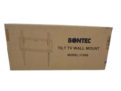 BONTEC TV Wandhalterung für 26-65 Zoll VESA 400x400 mm bis 55 kg Ultraslim