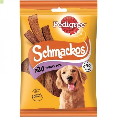 9 x Pedigree Snack Schmackos Multi Mix 20 Stück