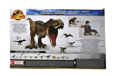 Jurassic World HBK73 Jurassic World Riesendino T-Rex Actionfigur, extragroß Dino