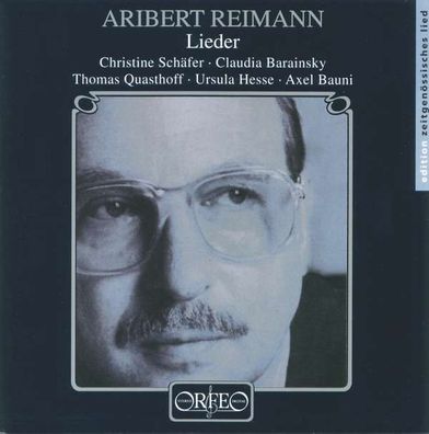 Aribert Reimann - Lieder - - (CD / L)