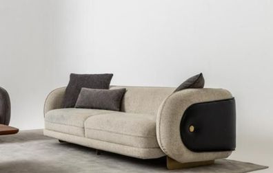 Wohnzimmer Textil Sofa 3 Sitzer Luxus Möbel Sitz Design Couch Lounge neu