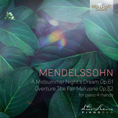 Felix Mendelssohn Bartholdy (1809-1847): Ein Sommernachtstraum für Klavier 4-händi...
