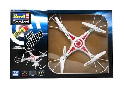 Revell Control Quadrocopter GO! VIDEO I 480p Kamera I Outdoor-fähige Drohne * A
