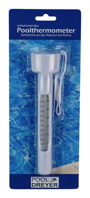 schwimmendes Poolthermometer mit Schnur Temperatur Anzeige für Schwimmbecken