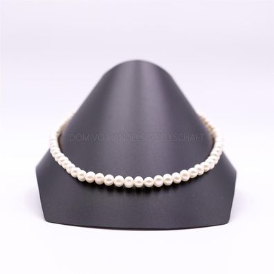 Pearls & Colors Perlenketten Damen Halskette mit echten Süßwasserperlen